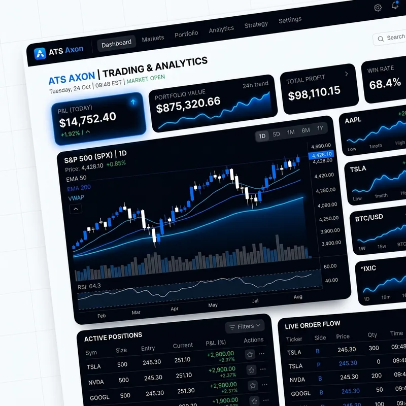 ATS Axon Analytics Dashboard